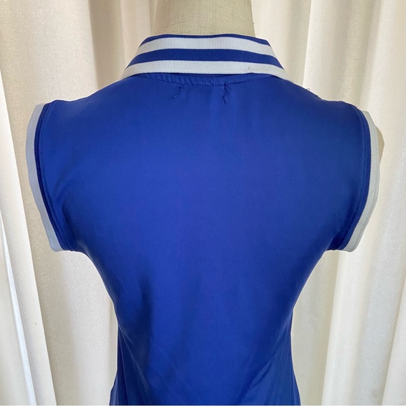 US Polo Assn. | Sleeveless Activewear Top | Blue/White | XS - Picture 7 of 10